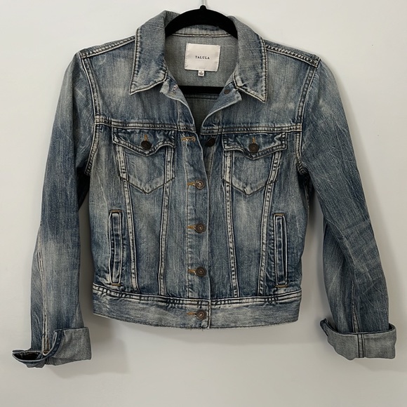 Talula Edo Cropped Denim Jacket - Picture 4 of 7